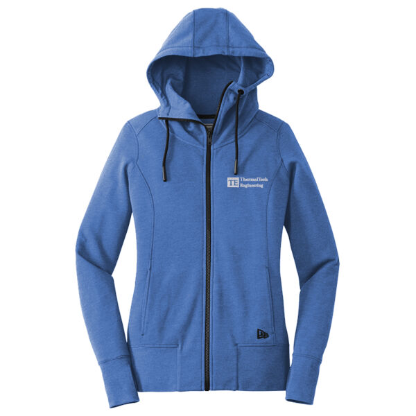 Women's Tri-Blend Fleece Full-Zip Hoodie Thumbnail