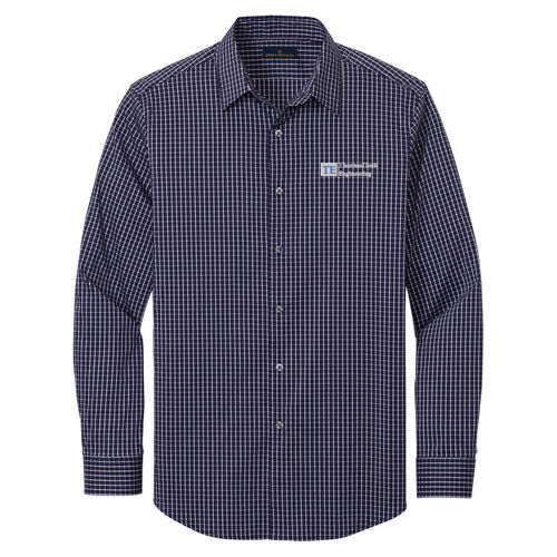 Brooks Brothers Tech Stretch Patterned Shirt Thumbnail