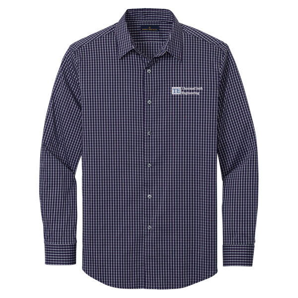 Brooks Brothers Tech Stretch Patterned Shirt Thumbnail