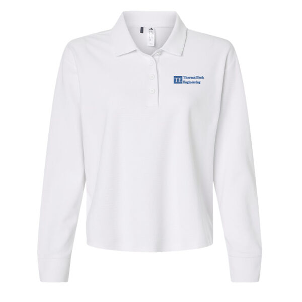 Women's Beyond Long Sleeve Loose Polo Thumbnail