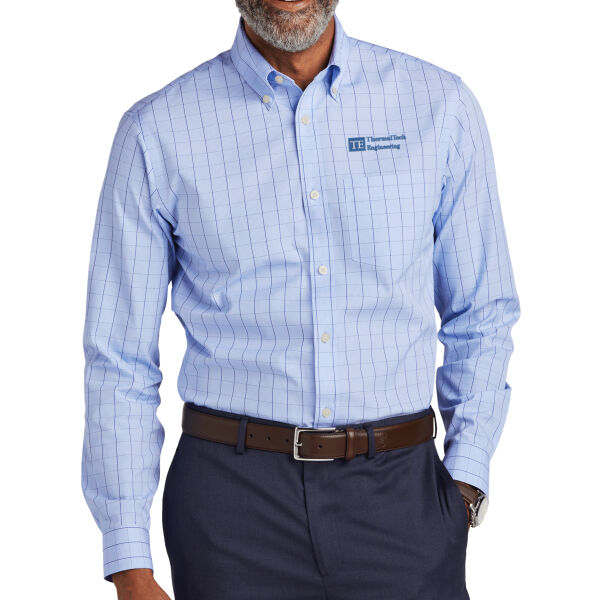 Brooks Brothers® Wrinkle-Free Stretch Patterned Shirt Thumbnail