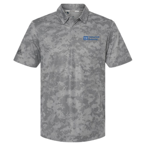 Adidas Men's All Over Camo Print Polo Thumbnail